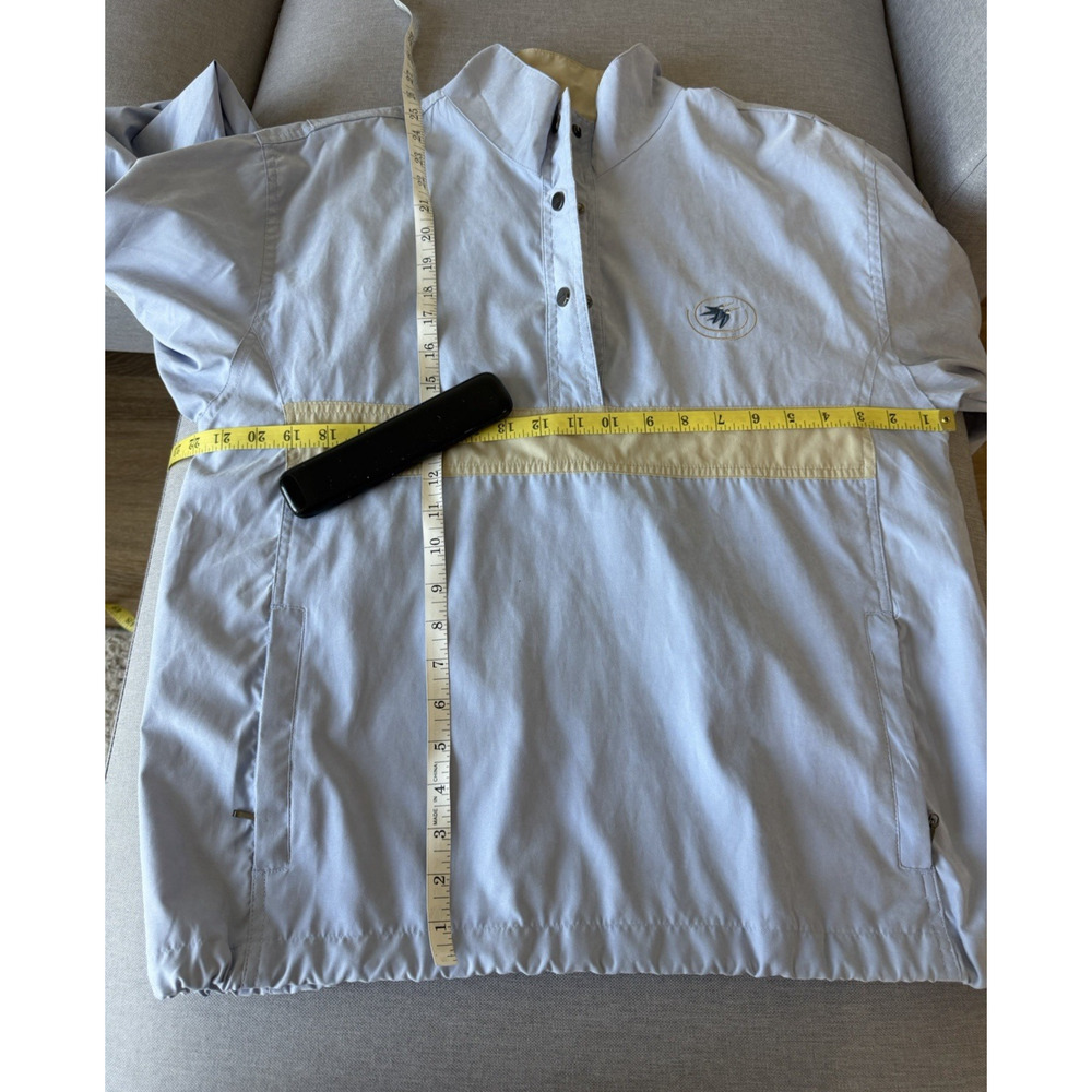 Antigua Women's Athletic Golf funnel neck blue lightweight Jacket Sz-S relaxed - Picture 12 of 14